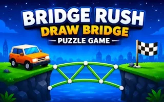 Bridge Rush - Draw Bridge Puzzle Game
